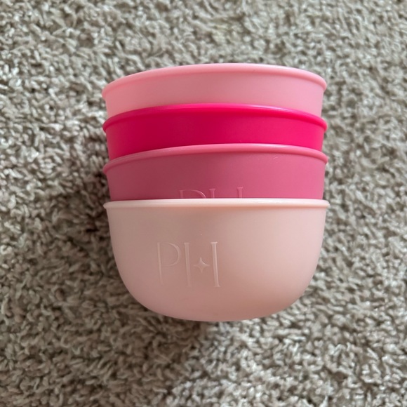 Paris Hilton Pink Cooking Baking Prep Bowl Cups Set - Picture 1 of 8